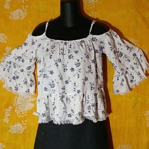 Altar'd State cold shoulder size Small boho top
